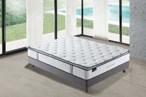 Products: Pillow Top Medium Mattress and Base Combo