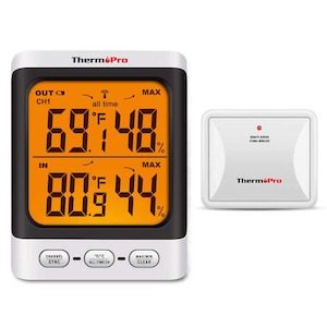 Home Living: Thermopro TP62 Wireless Thermometer Hygrometer 60m Range