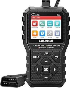 Car Diagnostic Scanners: LAUNCH CR529 OBD2 Scanner Diagnostic Tool, Full OBD2 Scanner for Car, Free Lifetime Updates Check-Egine-Light Code Reader, 5 Yrs. Backup, Clear Codes, One Click I/M
