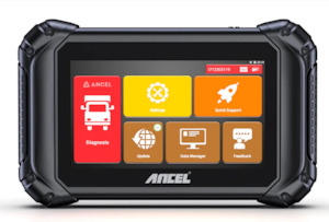 Car Diagnostic Scanners: ANCEL V5 HD Heavy Duty Truck Scanner Bidirectional Diesel Scan Tool 40+ Reset Functions