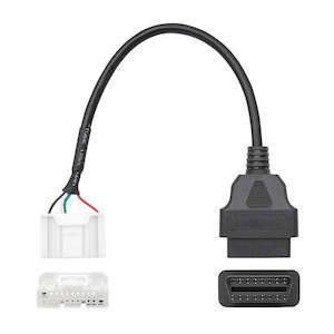 Car Diagnostic Scanners: Tesla Model S & X 2015+ 20 pin to 16 pin OBD2 Adapter Diagnostic Connector Cable