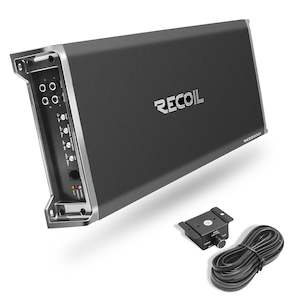 Recoil RED2500.1 Subwoofer Amplifier Class-D 5000W Max Car Audio Mono-block