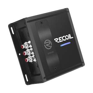 Recoil DII400.4 Ultra Compact Full Range Class-D 4-Channel Car Amplifier 400W Max 2/4 Ohm