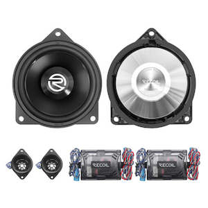 Car Speakers: Recoil RBMW-T4M 4-INCH 2-WAY COMPONENT SPEAKERS RMS Power 70W Power 140 Watt