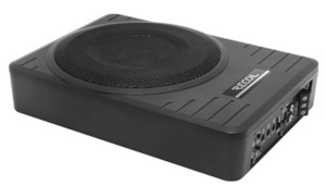 Car Subwoofers: Recoil Under Seat Car Subwoofer 10″ 300W Max With Wiring Kit