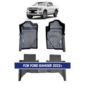 Nordvik Heavy Duty Floor Liners Kit For Ford Ranger 2022+