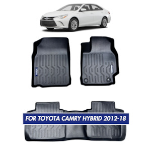 Nordvik Heavy Duty Floor Liners Kit For Toyota Camry Hybrid 2012-18