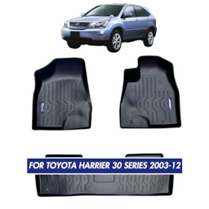 Nordvik Heavy Duty Floor Liners Kit For Toyota Harrier 30 Series 2003-2012
