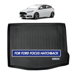 Ford Compatible Carplay Stereos Tools Accessories: Nordvik Car Boot Liner For Ford Focus Hatchback 2012-17 107*82cm
