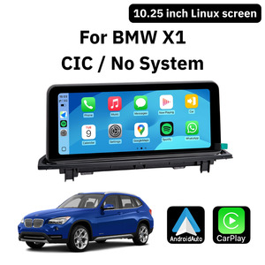Car: BMW X1 With No System Linux 10.25" Wireless CarPlay & Android Auto Replacement Screen