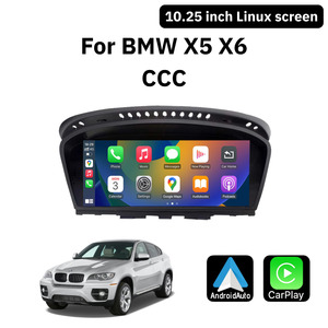 Car: BMW X5 X6 With CCC System Linux 10.25" Wireless CarPlay & Android Auto Replacement Screen