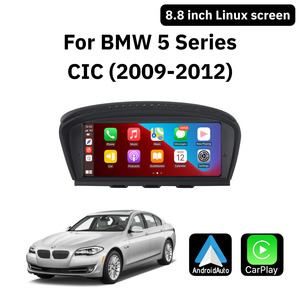 Car: BMW 5 Series With CIC Linux 8.8" Wireless CarPlay & Android Auto Replacement Screen