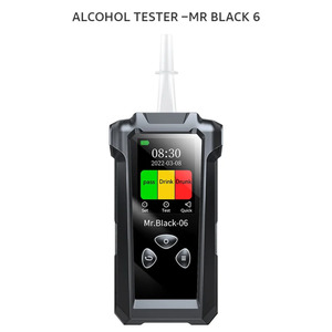 Car: Mr Black 6 Premium Breathalyser | Police-Quality Dual-Mode Alcohol Tester