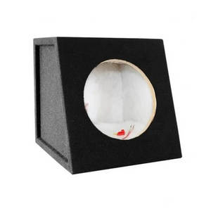 Car Audio: SUBWOOFER BOX FOR 10" SINGLE SUB BLACK