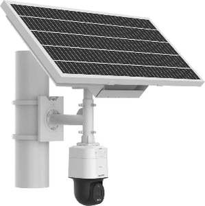 Mobile Cctv Tower: 4MP ColorVu Solar PT