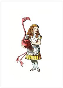 Kids Room: Alice and the Flamingo