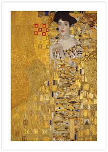 Gustav Klimt: Portrait of Adele Bloch-Bauer I (Detail)