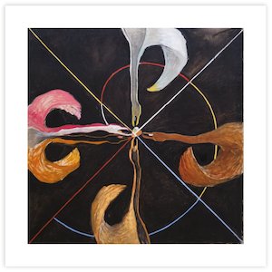 Abstract Art: The Swan No.7