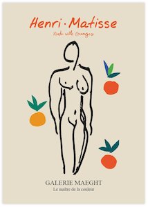 Henri Matisse: Nude with Oranges