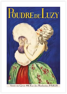 Leonetto Cappiello: Poudre de Luzy