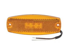 Narva Side Marker Light Oval Orange 115 x 44