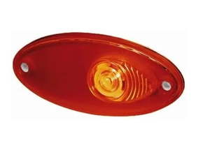 Products: Hella Rear Marker Light Red Oval