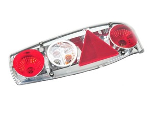 Lighting: Hella Caraluna 2 Chrome Triangle Reflector - Right