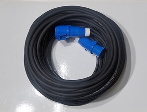 Power Leads: 50 Meter 2.5mm Neoprene 16A Power Lead IP44 or IP67