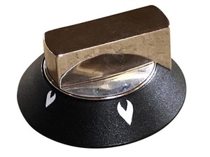 Gas Fittings Hardware: Thetford Spinflo MK3 Gas Hob Controll Knob Chrome