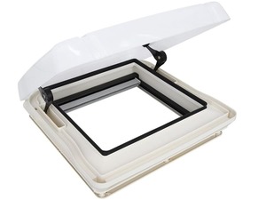 Windows Ventilation: Remis RemiTop Vista Skylight/Roof Vent 400x400mm - Frosted Glass