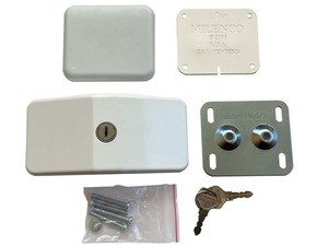 Milenco Sliding Security Door Lock - Wall Mounted