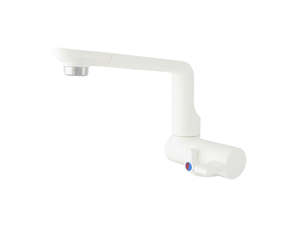 Taps Shower: Comet Arona Mixer Tap White w/ Microswitch