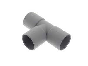 Self Containment: 28mm Tee Rigid Pipe Connector