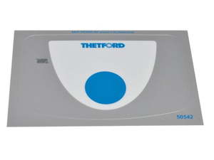 Thetford C250 & C260 Control Panel Overlay Sticker