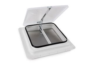 Roof Vents Ventilation Roofvents: Jensen Skylight/Roof Vent 355x355mm - White