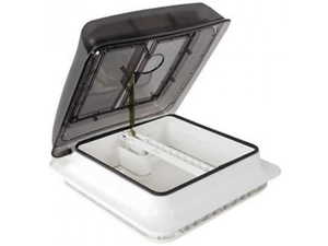 Roof Vents Ventilation Roofvents: Fiamma Vent 40 Skylight/Roof Vent 390 x 390 - Crystal
