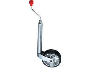 ALKO Jockey Wheel Plus Steel Rim 200x50mm 48mm Shaft 300kg