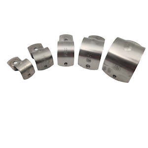 Brand_Smiths: 32mm 316 Stainless Steel Half Saddle - 50 pack