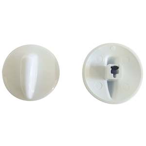 Atlas: White Long Stem Knob