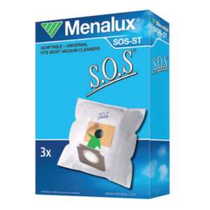 Vacuum: Vacuum DUST BAGS (3 Bags) UNIVERSAL