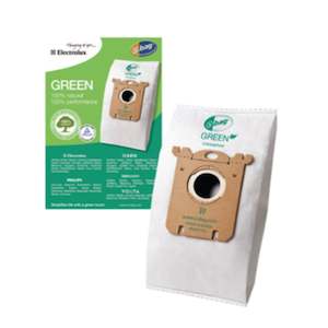 Vacuum: Vacuum DUST BAG (3 Bags) GREEN S-BAGS