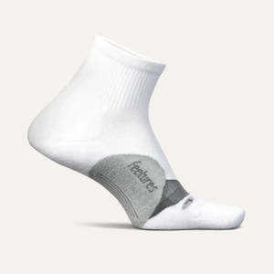 Shoe Accessories: FEETURES ELITE LIGHT CUSHION QUATER - WHITE