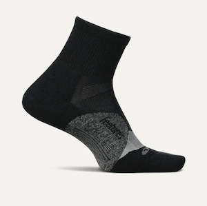 FEETURES ELITE LIGHT CUSHION QUARTER - BLACK
