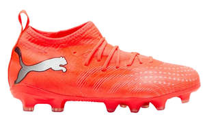 Football And Rugby Boots: PUMA FUTURE 9 MATCH FIRM GROUND KIDS (2026)