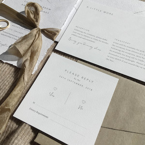 Wilderness: Wilderness Invitation + RSVP Card