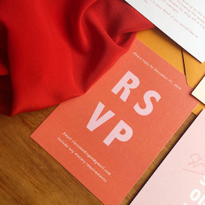 Hattie: Stacey RSVP Card