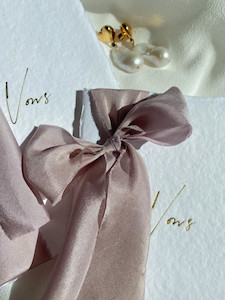 *Limited Edition* Gold Foiled Vow Book Set - Lilac