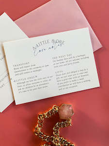 Charlie Details Card