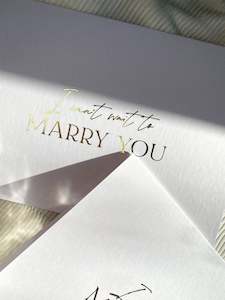 Couple Cards - I Can’t Wait To Marry You