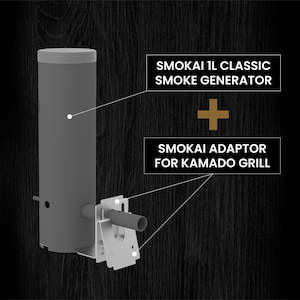 Smoke Generator Kits: Smokai Ceramic / Kamado Style Grill Starter Kit